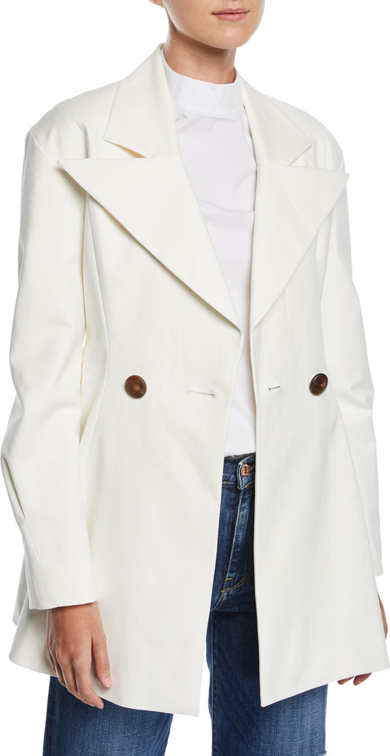 Rejina Pyo Maja Tailored Peak-Lapel Jacket