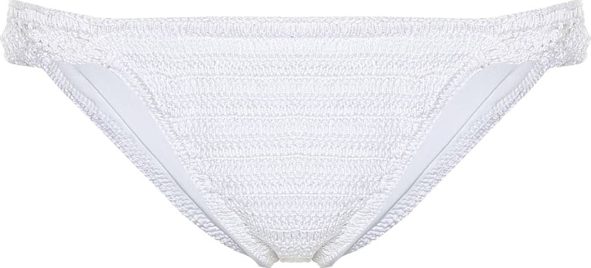 Anna Kosturova Lacey cotton crochet bikini bottoms