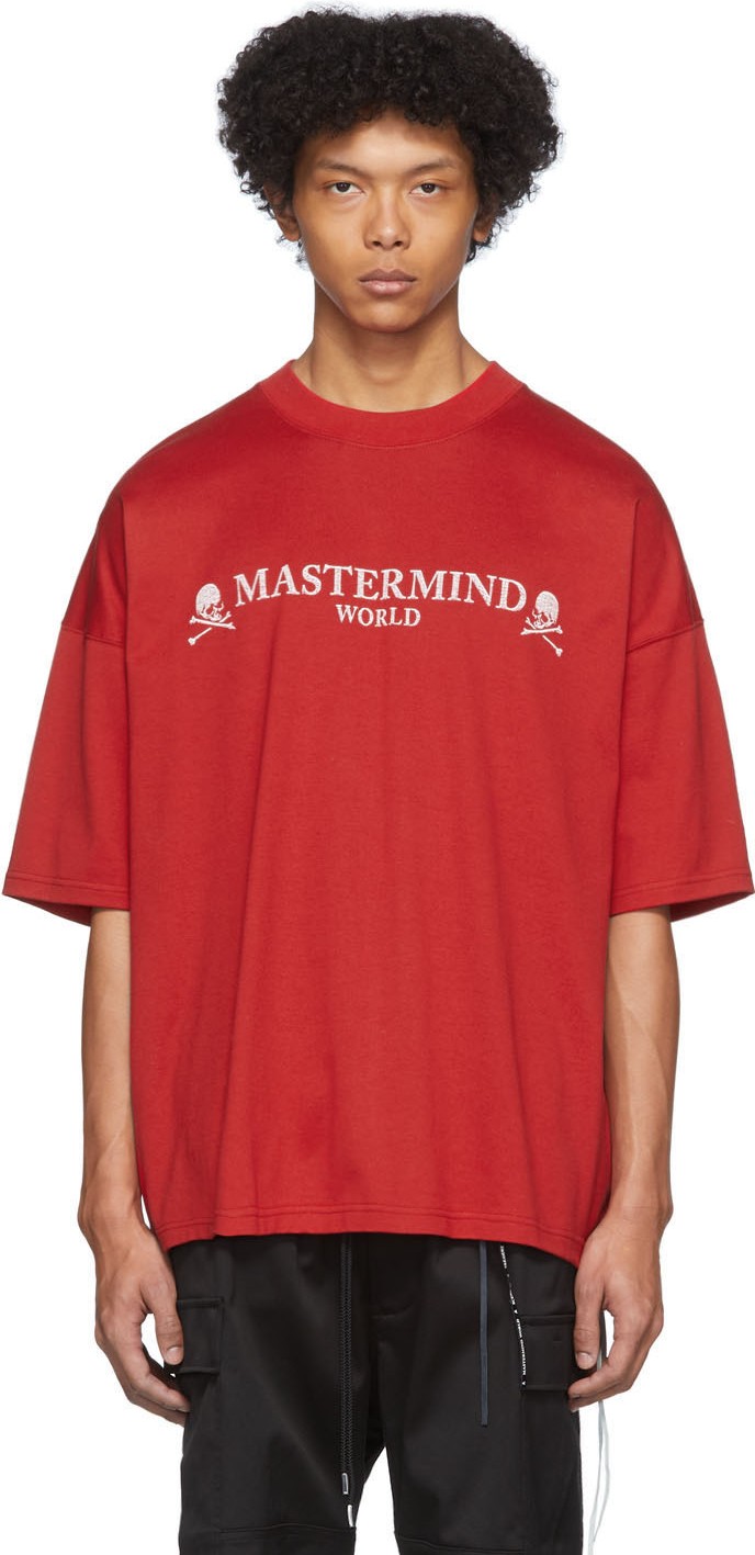 Mastermind World Red Carbon Copy T-Shirt