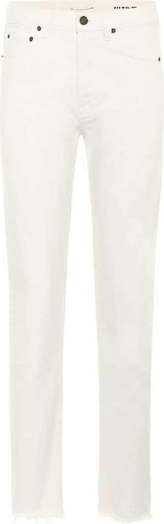 Saint Laurent High-rise slim-fit jeans