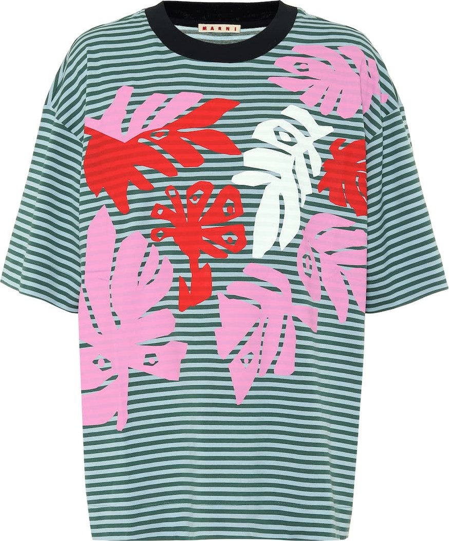 Marni Printed cotton T-shirt