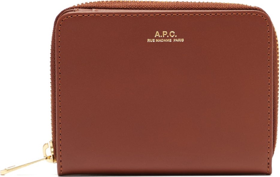 A.P.C. Emmanuelle zip-around leather wallet