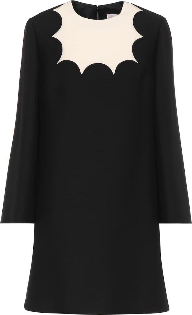 Valentino Silk-crêpe minidress