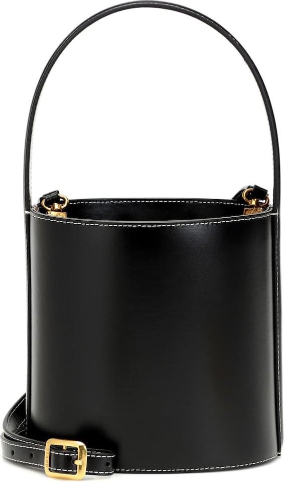 Staud Bissett leather bucket bag