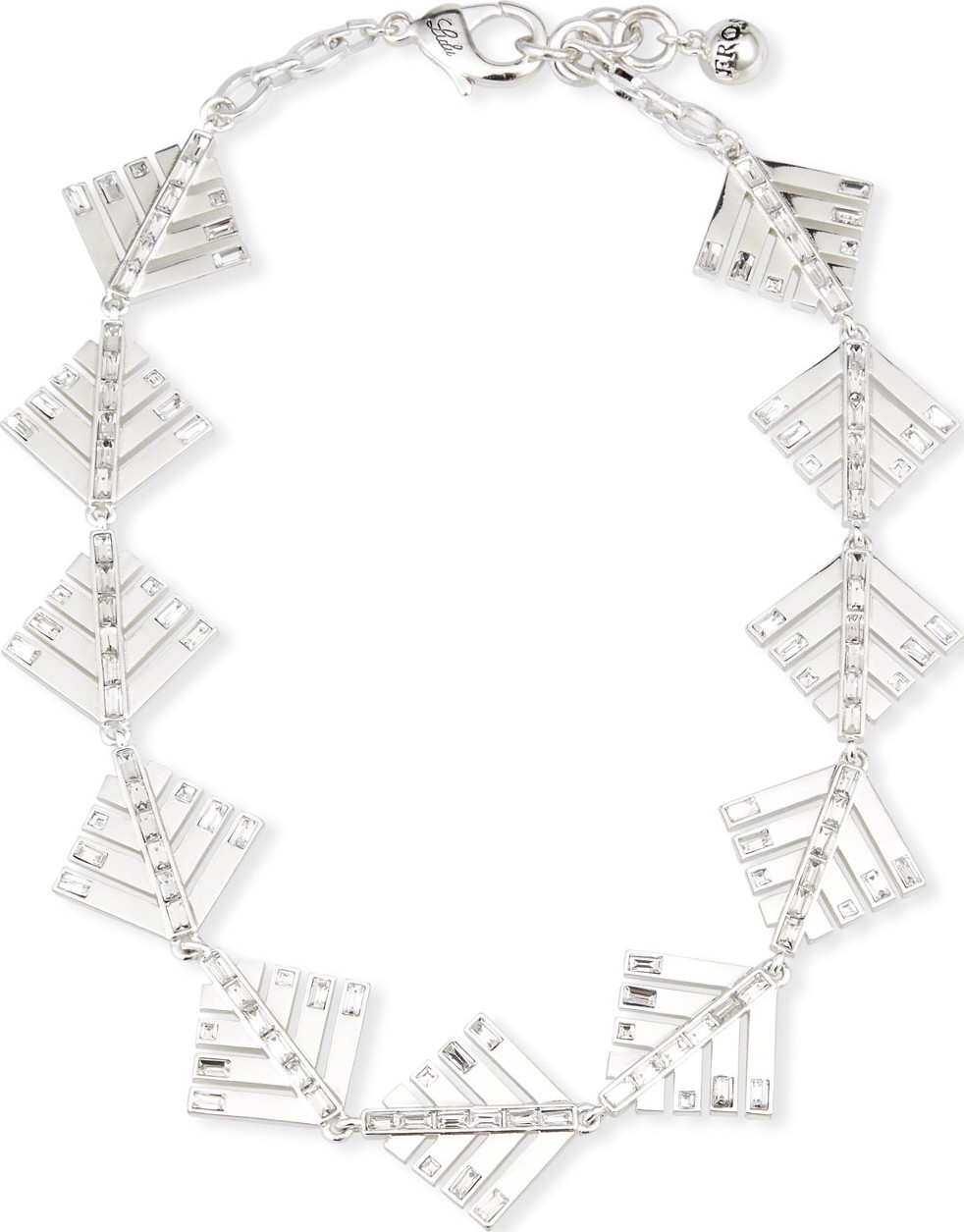 Lulu Frost Cascadia Pine Riviera Necklace w/ Crystals