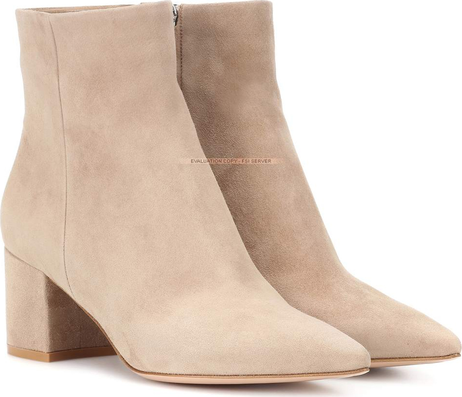 Gianvito Rossi Exclusive to mytheresa.com – Piper 60 suede ankle boots