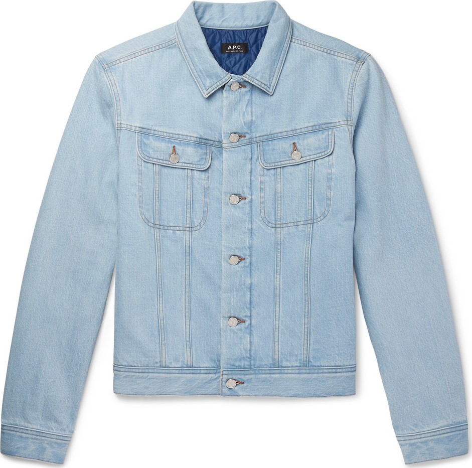 A.P.C. Padded Denim Trucker Jacket