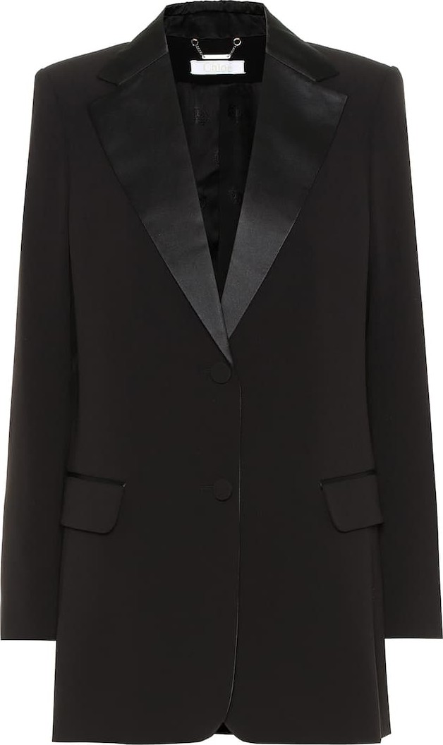 Chloe Crêpe blazer