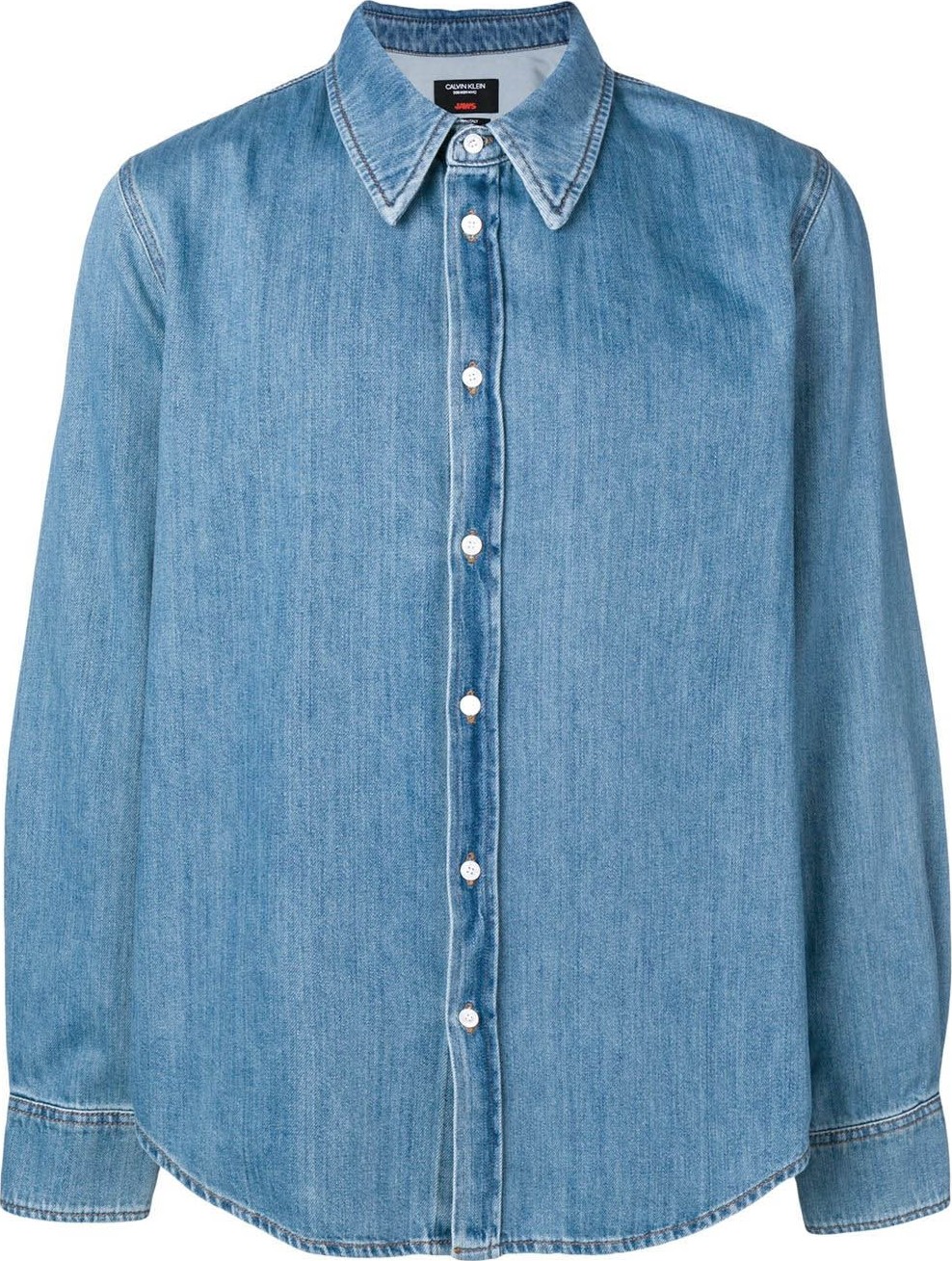 Calvin Klein 205W39NYC Jaws denim shirt