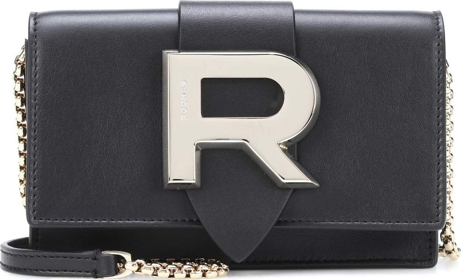 ROCHAS Embellished leather crossbody