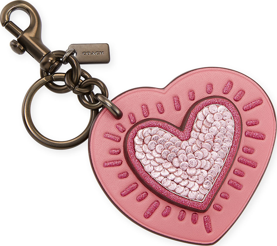 COACH 1941 x Keith Haring Heart Bag Charm