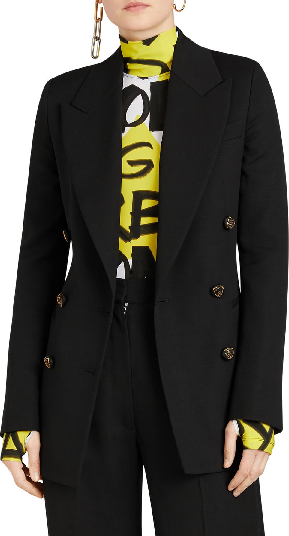 Burberry London England Patterdale Wool & Silk Jacket