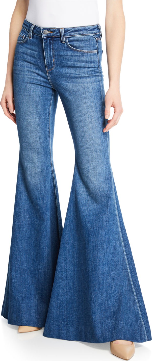 L'AGENCE Lorde High-Rise Super Flare Jeans
