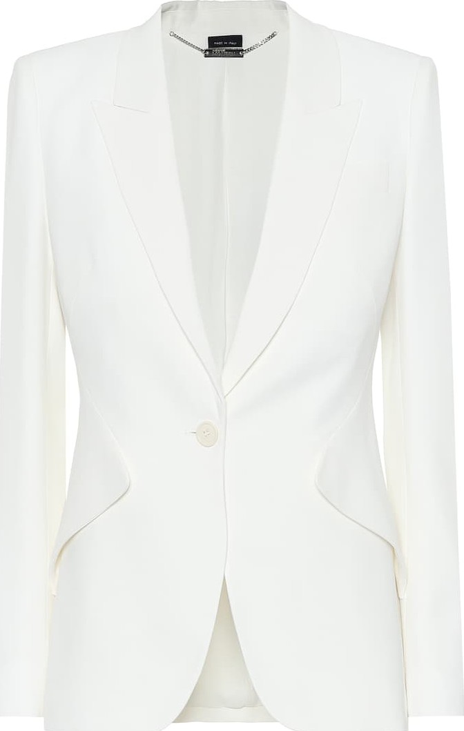 Alexander McQueen Crêpe blazer