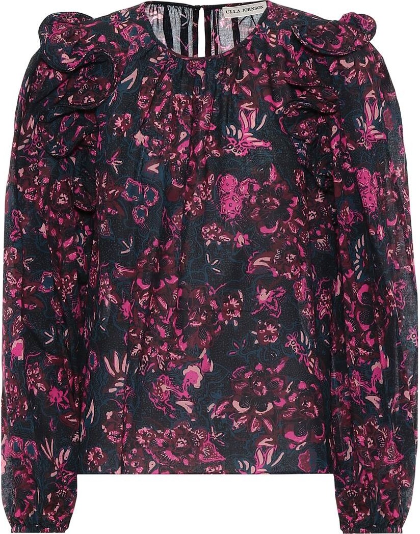 Ulla Johnson Medine cotton-blend blouse