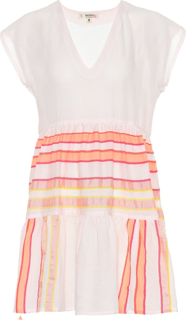 LemLem Eskedar cotton-blend minidress