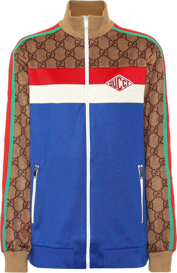 Gucci GG technical jersey jacket
