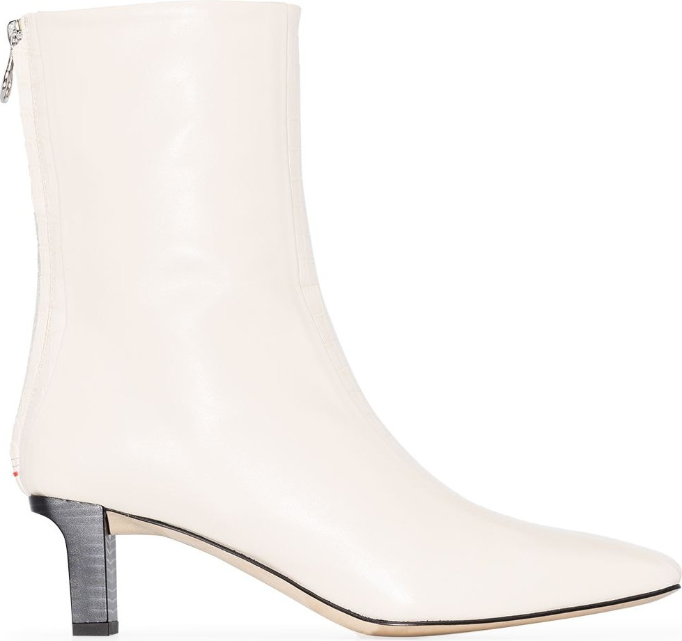 Aeyde - Molly 55m snake-effect ankle boots