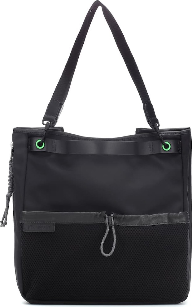 J.W.Anderson Leather-trimmed nylon tote