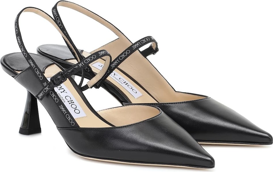 Jimmy Choo Ray 65 leather pumps