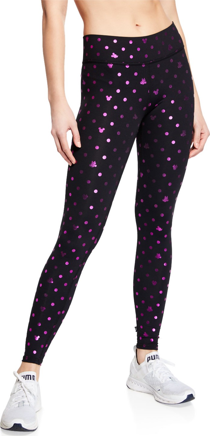 Terez Foil Mickey Mouse® Printed Tall Band Leggings