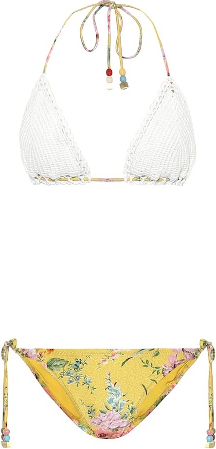 Zimmermann Zinnia mismatched bikini
