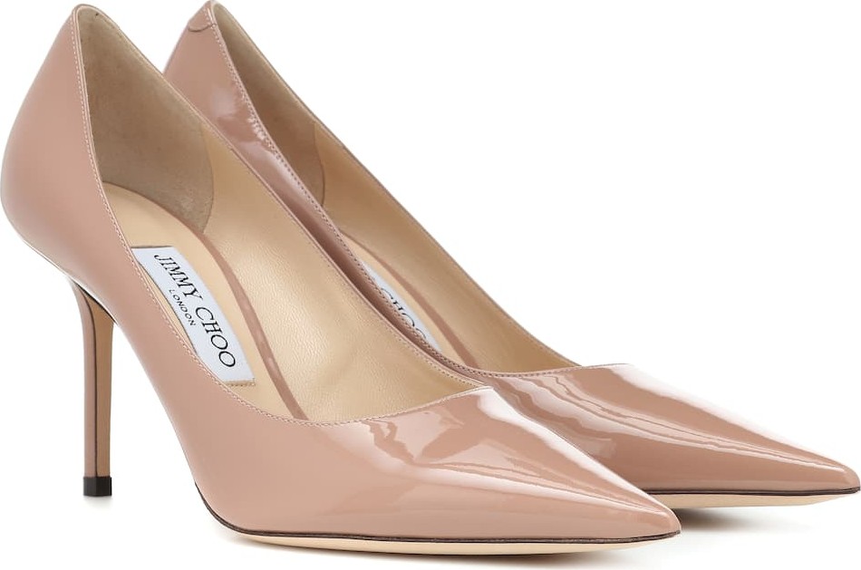 Jimmy Choo Love 85 patent leather pumps