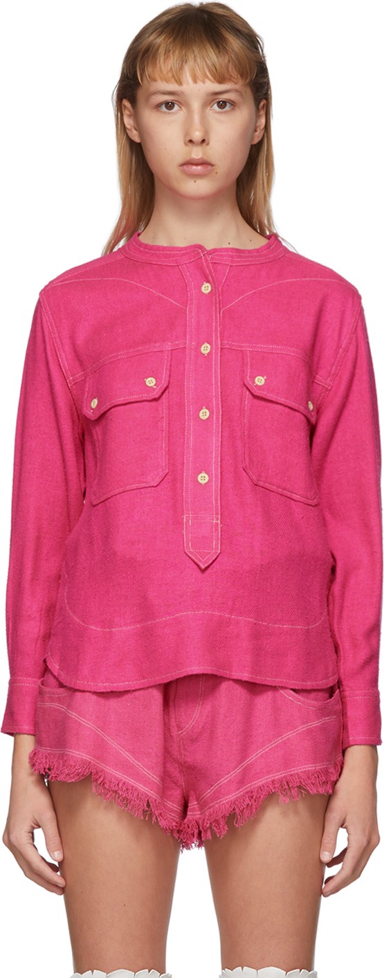Isabel Marant Pink Tecoyo Shirt