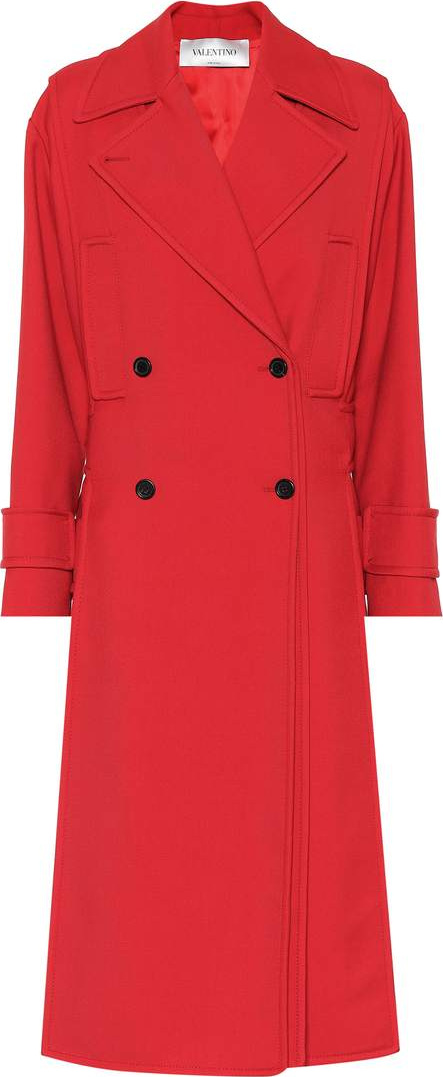 Valentino Wool-blend trench coat