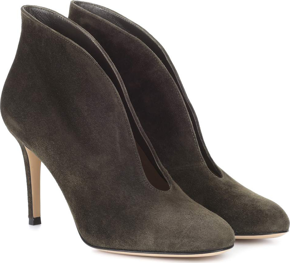Gianvito Rossi Vamp 85 suede pumps