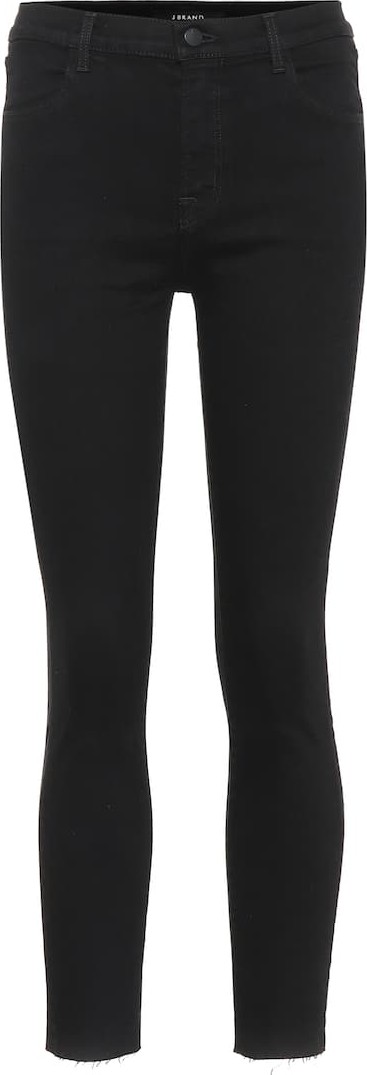 J BRAND Alana cropped high-rise skinny jeans