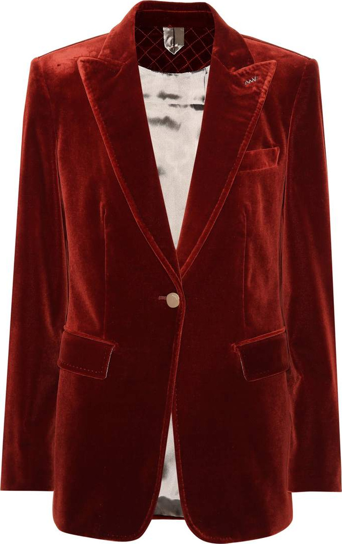 Max Mara Ticino velvet blazer