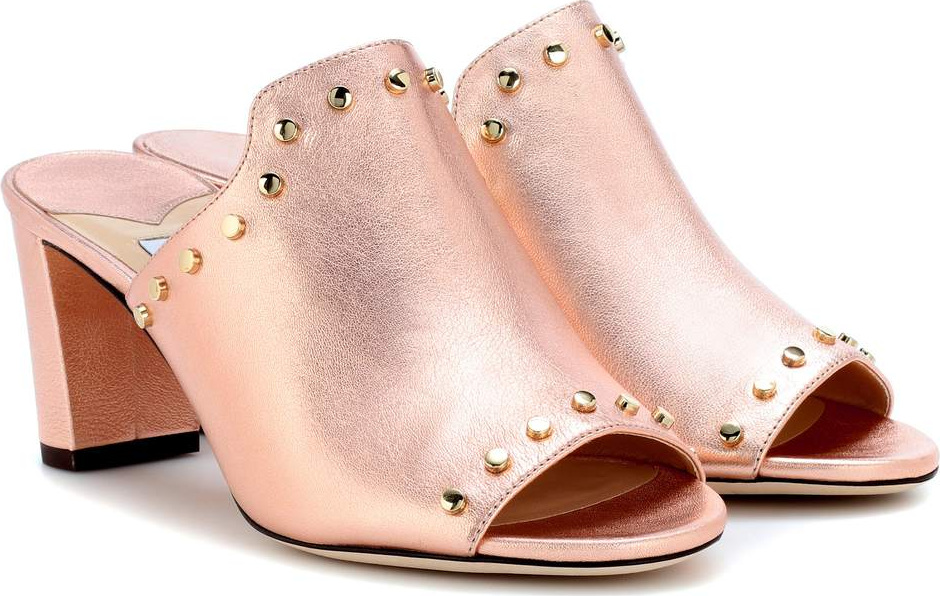 Jimmy Choo Myla open-toe leather mules