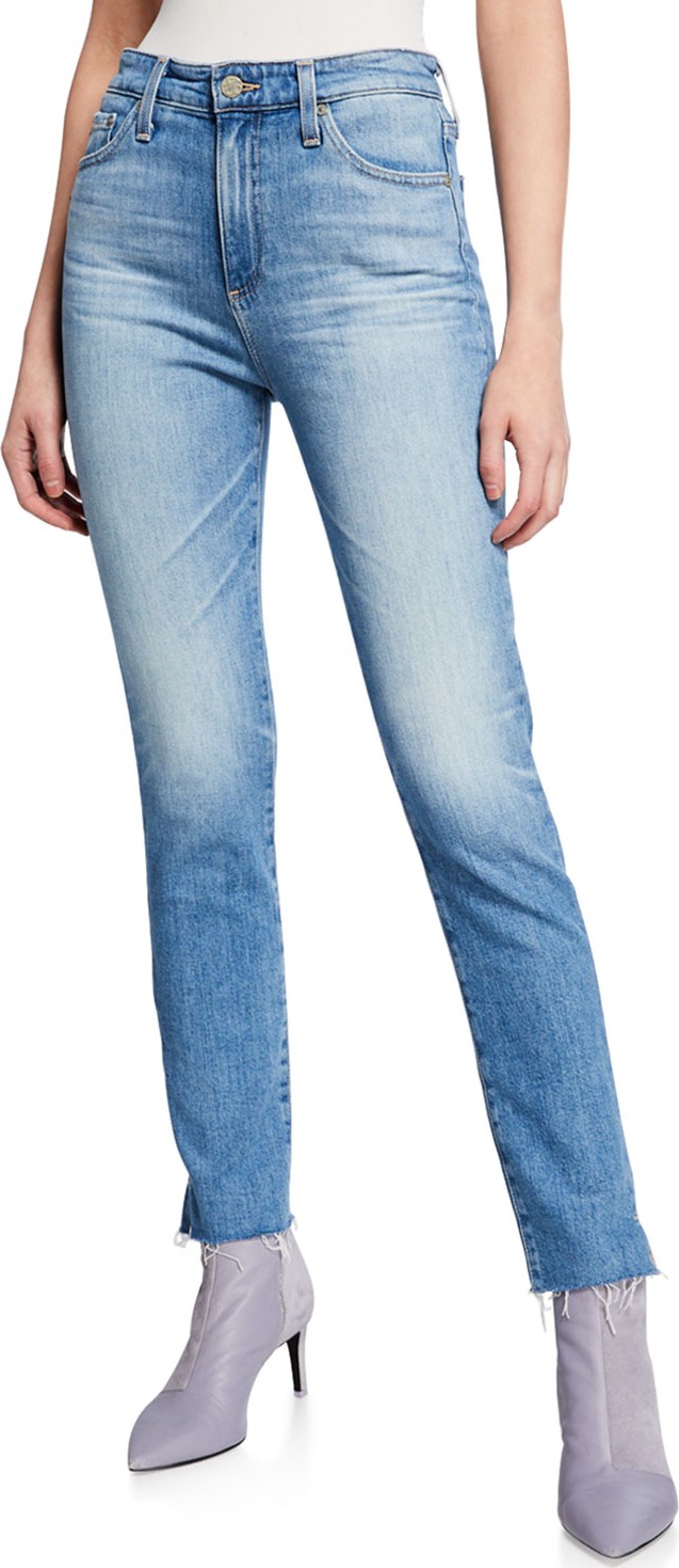 AG Jeans Sophia Ankle High-Waist Skinny Jeans