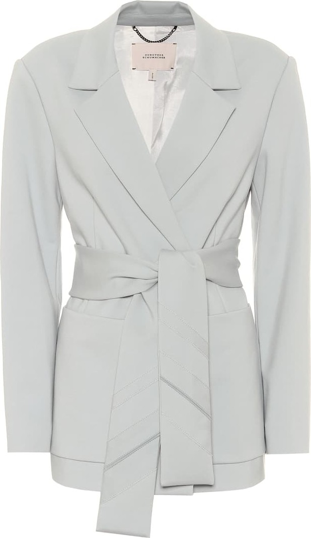 Dorothee Schumacher Exclusive to Mytheresa – Sash-belted blazer