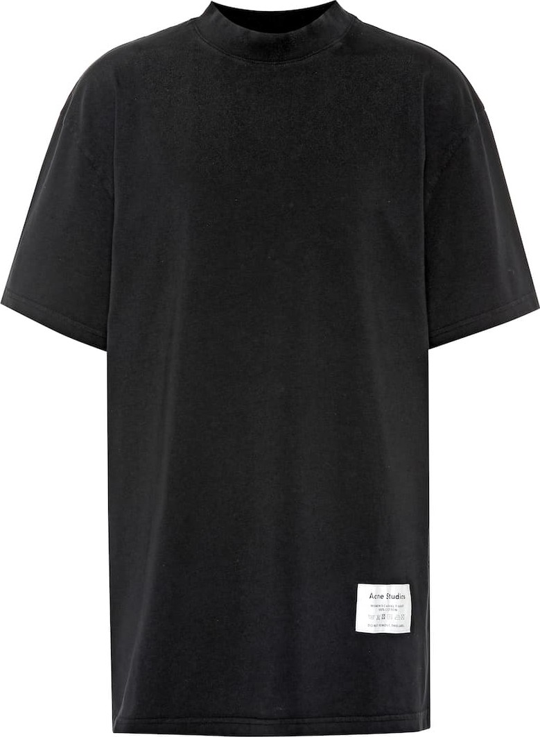 Acne Studios Mock neck cotton T-shirt