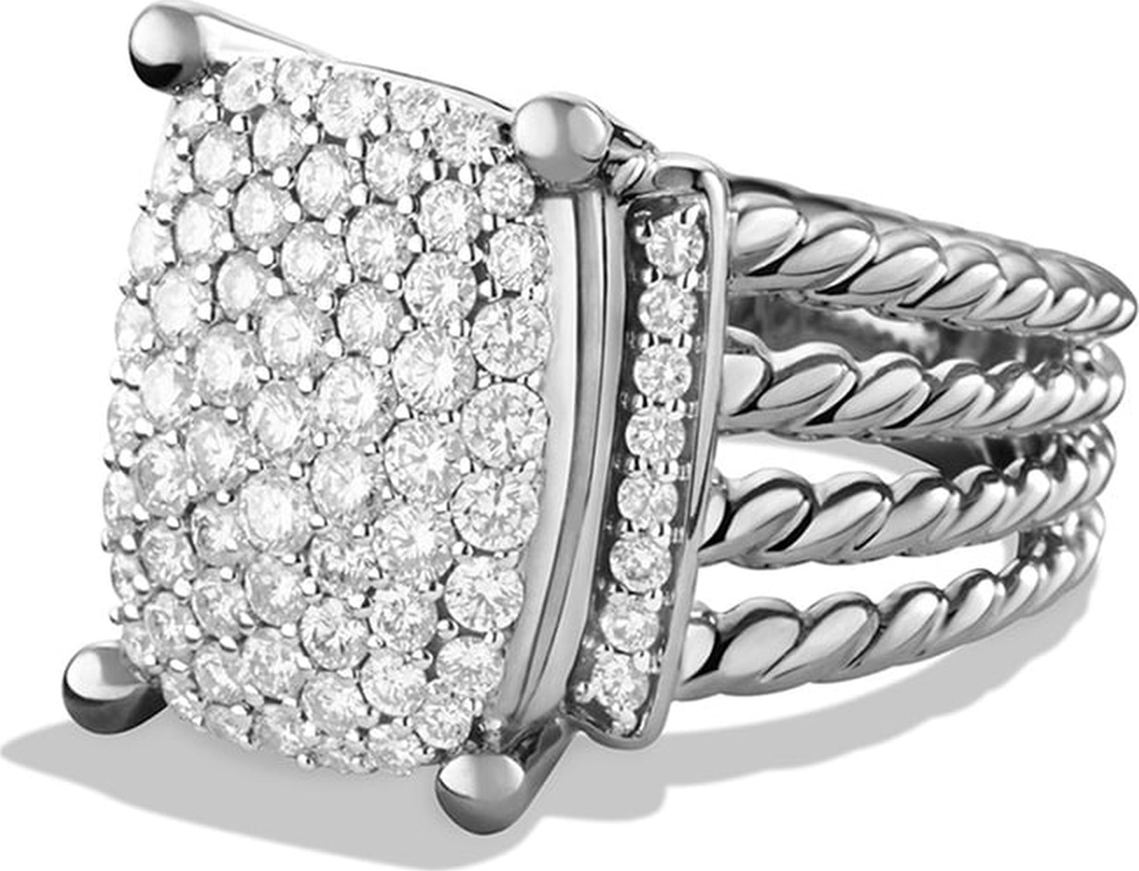 David Yurman 'Wheaton' Ring with Diamonds