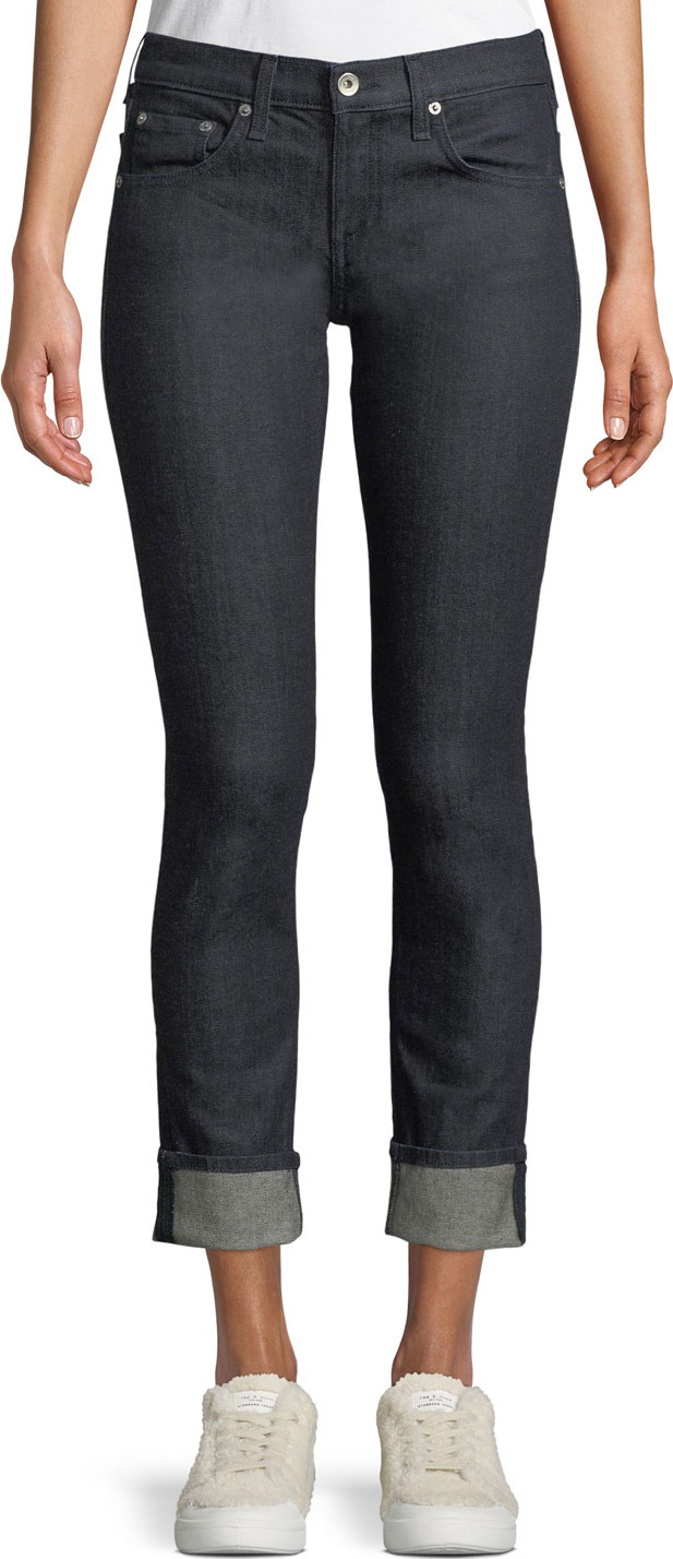 Rag & Bone Dre Mid-Rise Slim-Fit Boyfriend Jeans