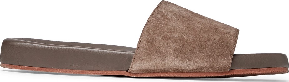 Loro Piana Suede Slides