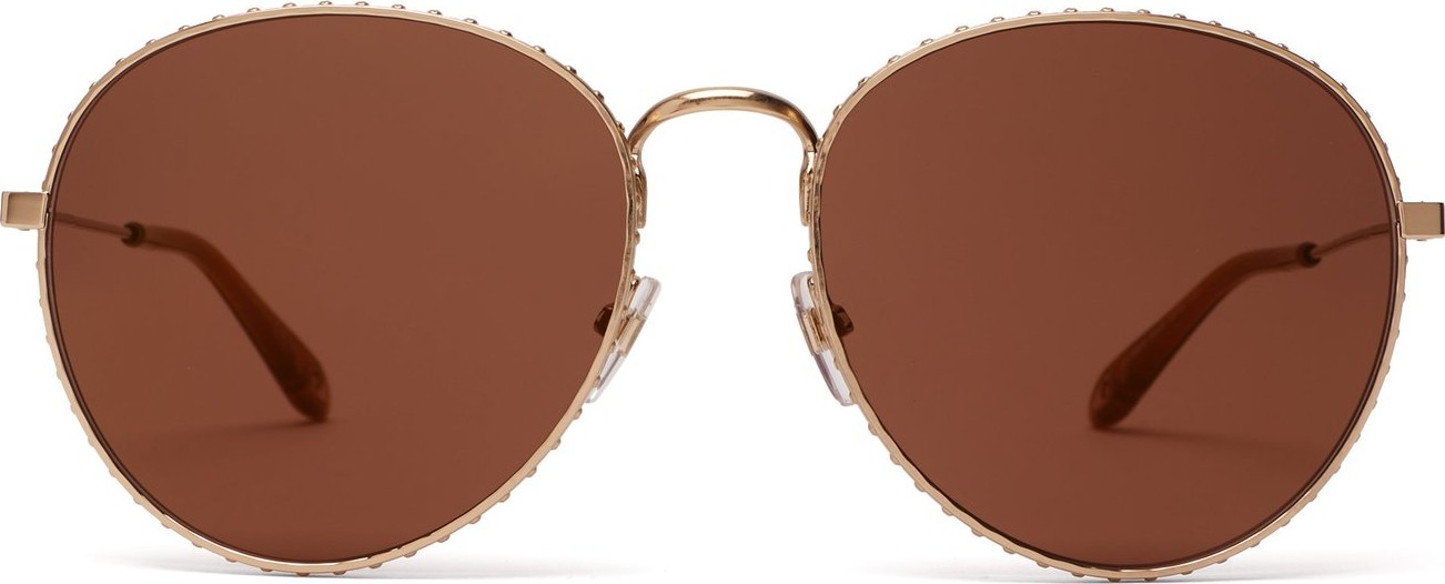 Givenchy Studded metal-frame sunglasses