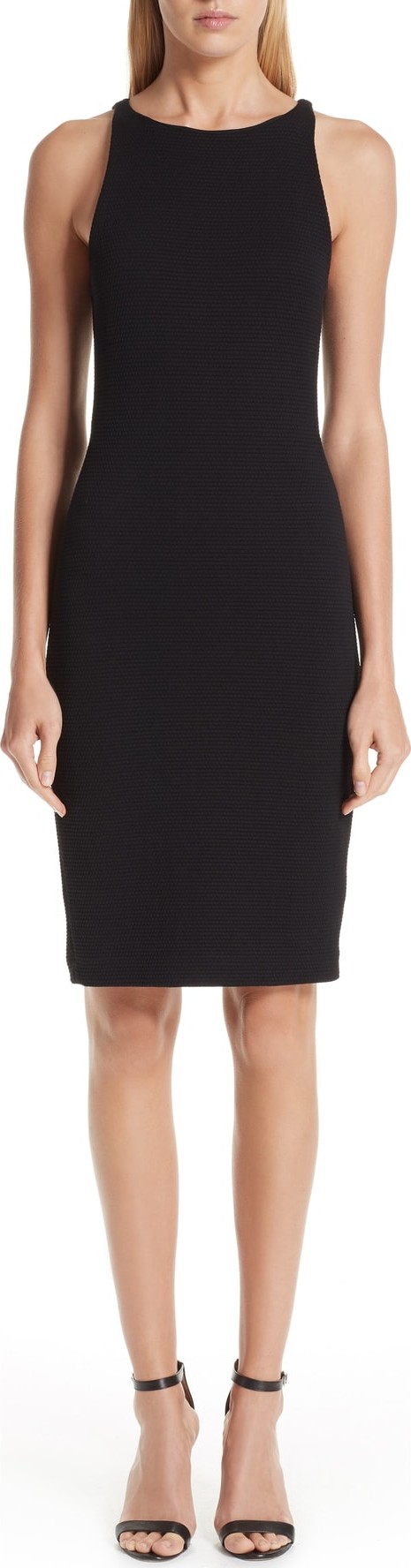 Emporio Armani Stretch Jacquard Dress
