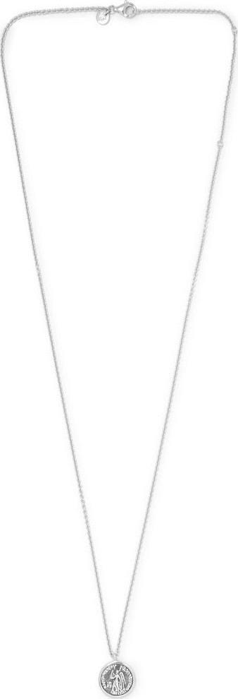 Tom Wood Engraved Sterling Silver Necklace