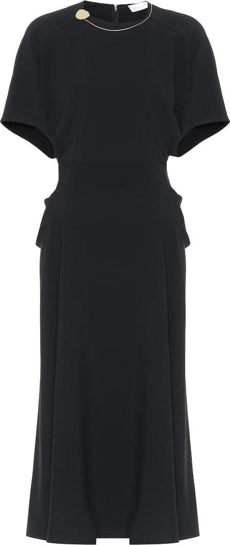 Victoria Beckham Embellished midi dress