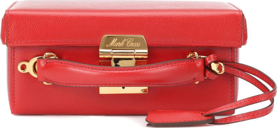 Mark Cross Grace Mini Box leather shoulder bag