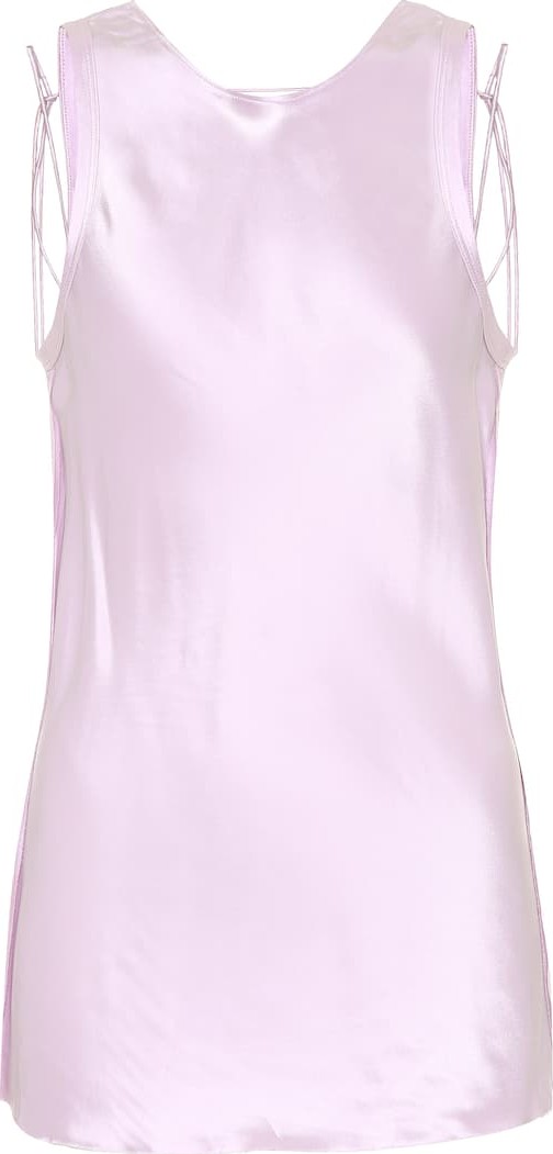 Helmut Lang Satin tank top