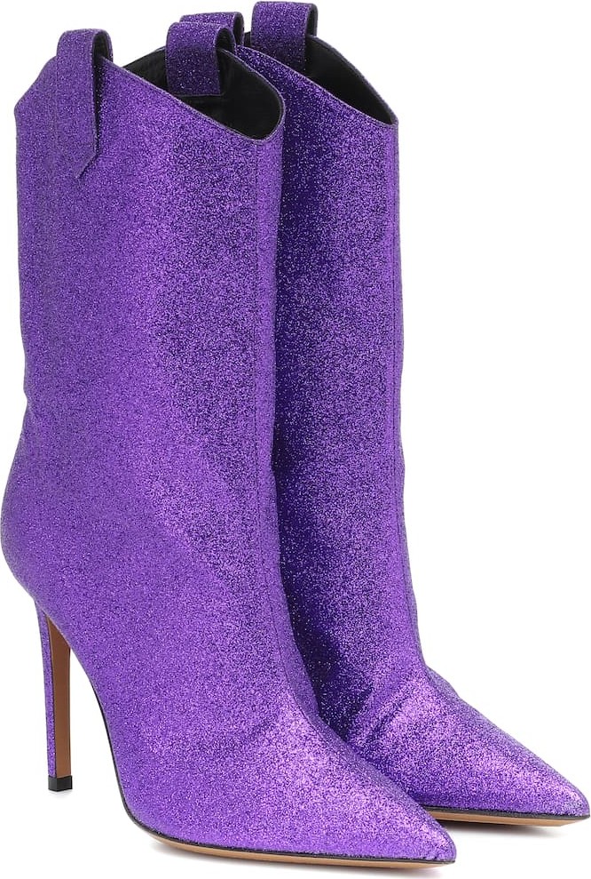 Alexandre Vauthier Exclusive to Mytheresa – Wayne glitter ankle boots