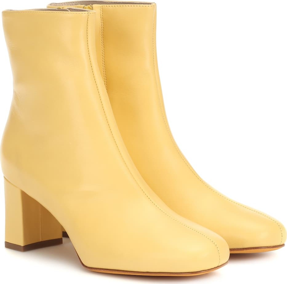 Maryam Nassir Zadeh Agnes leather ankle boots