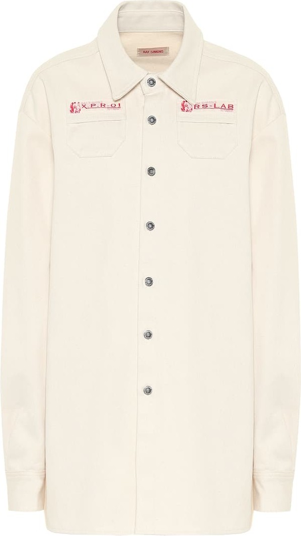 Raf Simons Cotton-twill overshirt