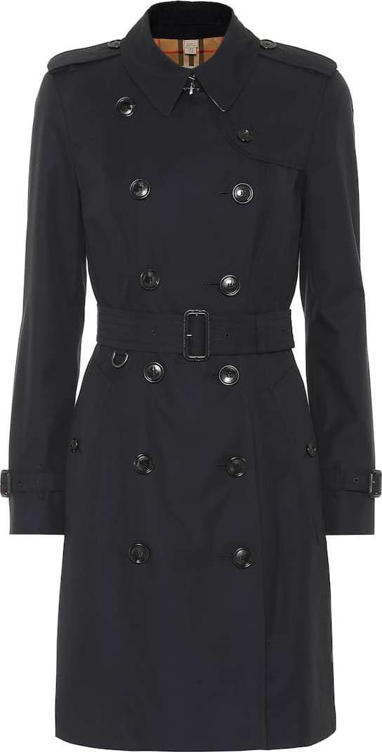 Burberry London England Cotton gabardine trench coat