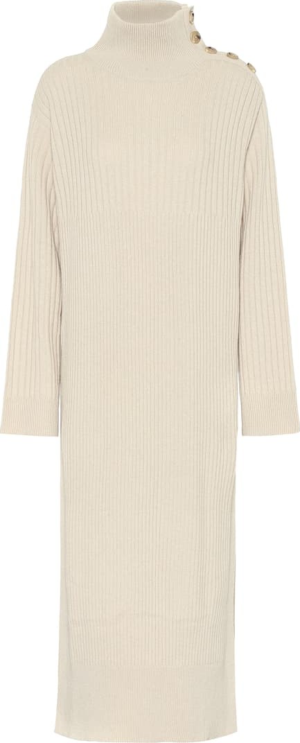 See By Chloé Ribbed wool-blend sweater dress